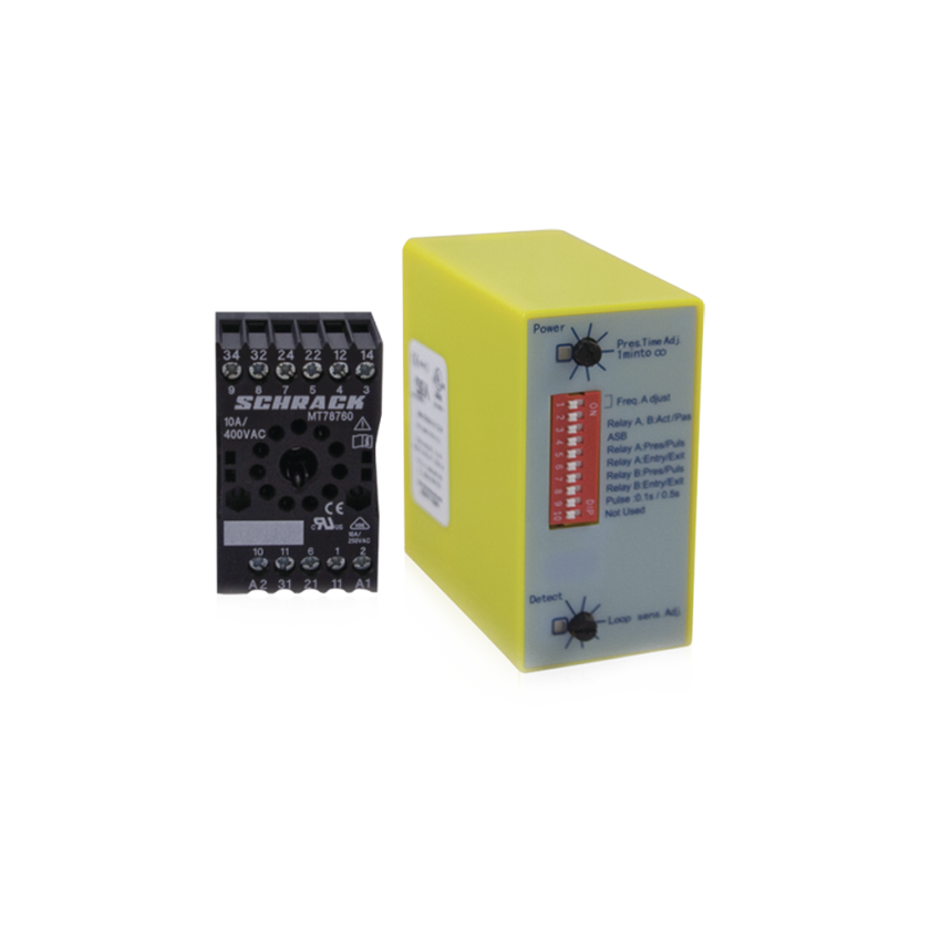 Sensor de Masa Mono Canal / Ideal para Automatización de Barreras Vehiculares