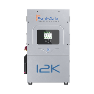 Inversor Hibrido SOL-ARK, 12 Kw, 220 Vcc, Fase Dividida, WIFI incluido, IP65, Entrada de Baterías a 48 Vcc