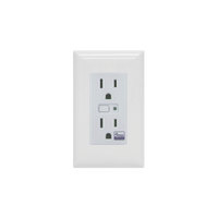 (ZWAVE) Tomacorriente con señal inalambrica Z-WAVE, compatible con HUB HC7, C8, puede ser un panel de alarma L5210, L7000 con Total Connect y Alarm.Com