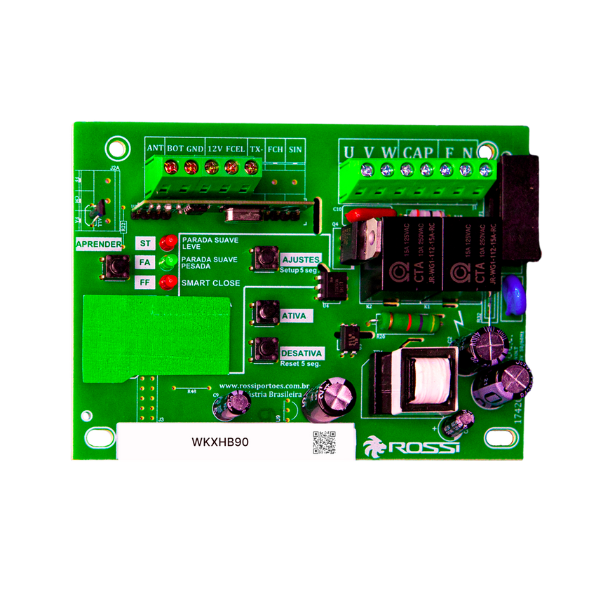 Tarjeta Electronica NKXH30 433 MHZ (Turbo) / Para Motor ROSSI E-15582