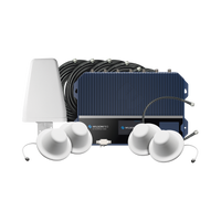 KIT Amplificador de Señal Celular, ENTERPRISE 4300/ Para Montaje en Pared/ Mejora la Señal de los principales operadores | Cubre áreas de hasta 4800 m²