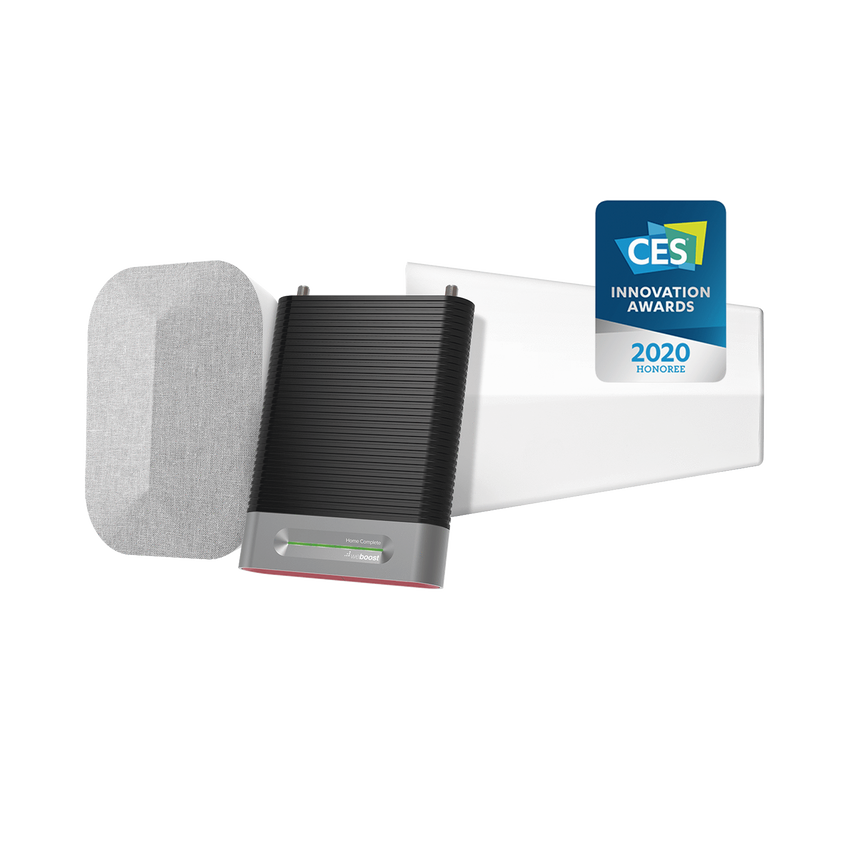 KIT Amplificador de Señal Celular, HOME COMPLETE | Mejora la Señal Celular de todos los Operadores | Cubre áreas de hasta 1200 m²