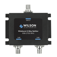 Divisor de Potencia Coaxial 2 Vías / 698-2700 MHz / 75 Ohm / Pérdida por División 3 dB / Aislamiento ≥20 dB / Conector F-hembra / Diseño Microstrip
