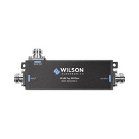 Separador TAP -7 dB con rango de frecuencia de 575 a 6000 MHz. Ideal para separar la antenas a diferentes longitudes de cable coaxial. 50 Ohm con conectores N Hembra.