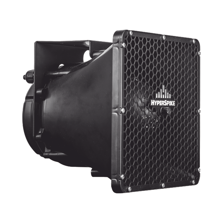 Altavoz De Alta Fidelidad HyperSpike®, Serie TCPA-10, Con Aislante De Ruido, Listado UL1480, Clase I, Division 2 (CID2), Color Negro, Exterior/Interior, 8 ohm