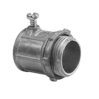 Conector de 1" para Tubo Pared Delgada con Tornillos Opresores.