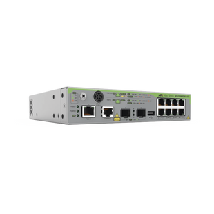 Switch Gigabit L3, 8x 10/100/1000-T PoE+, 1x 10/100/1000-T PoE-in, 2x SFP, 1x PSU, PoE pass-through