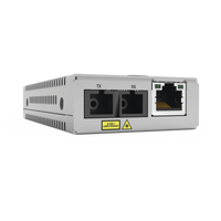 Convertidor de medios TAA (Federal) 10/100TX - 100FX/SC MultiModo, Multiregion PSU