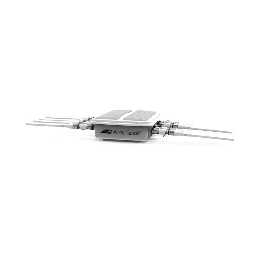 Punto de Acceso Wi-Fi 6 Exterior / Capacidad Bruta 4.8 Gbps / 8 Streams Espaciales / -40°C a 65°C / IP66-IP67 / PoE++ / Montaje en Pared y Poste