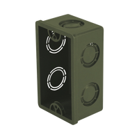 Caja Chalupa de 1/2"  para Instalaciones de PVC Conduit Pesado.