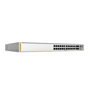 Switch L3 Stackable, 24x 10/100/1000-T, 4x SFP+, Fuente redundante integradas (TAA compliant version)