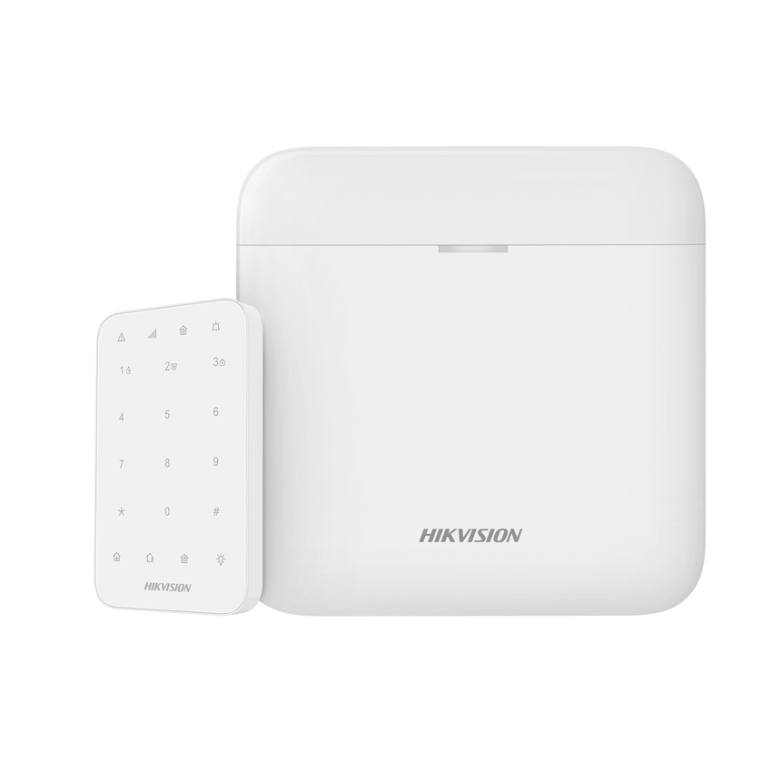 (AX PRO) KIT de Alarma AX PRO / Incluye: 1 Hub con batería de respaldo / 1 Teclado / Wi-Fi / Compatible con Hik-Connect P2P