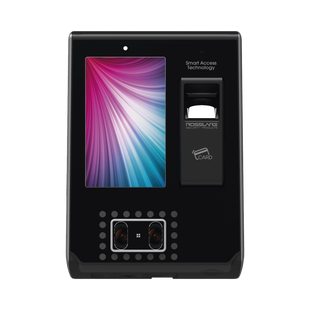 Lector biometrico de Huella y reconocimiento Facial   con lector de PROX (125Khz) y  Mifare  (13.56 Mhz)