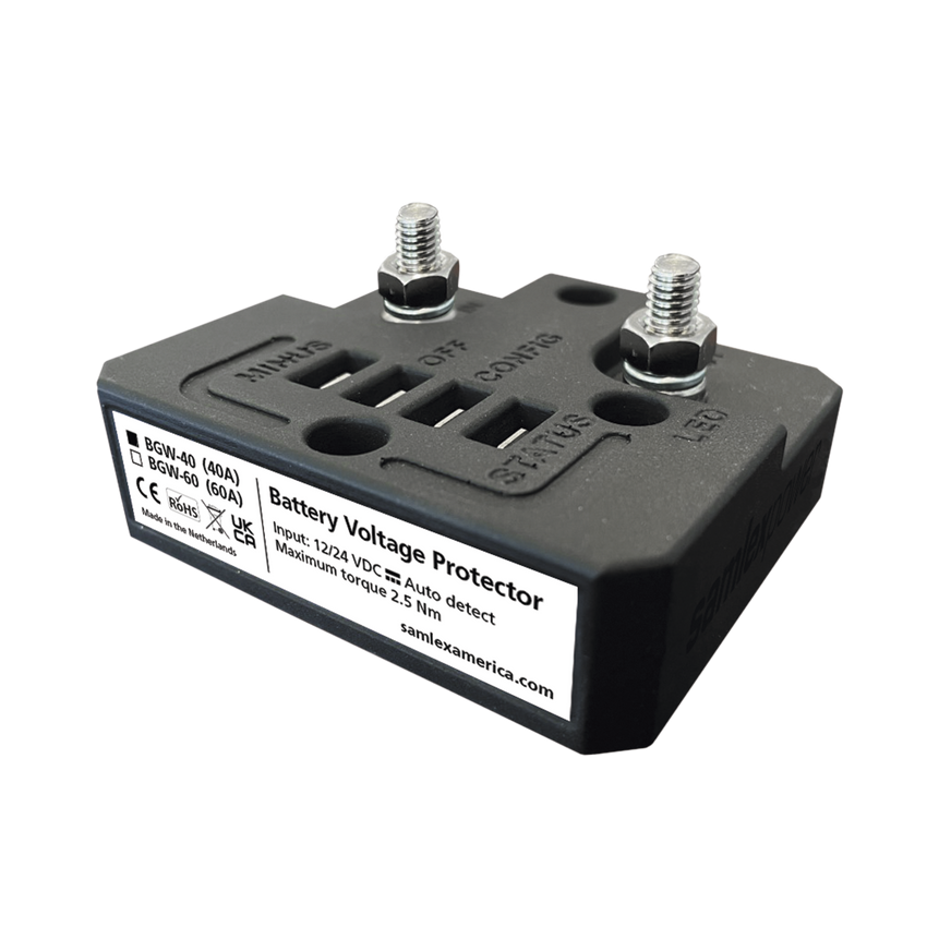 Protector de Baterías 12/24V a Prueba de Agua 40 A