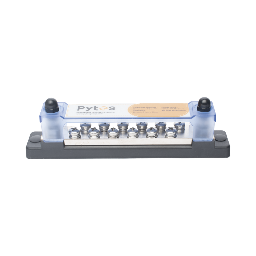 Bloque de Terminales de 12+2  Líneas, 300A, para Baterias