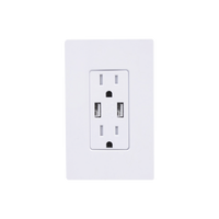 TOMACORRIENTE 15 AMP CONECTOR USB