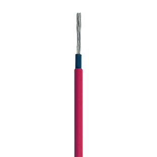 Cable Fotovoltaico Rojo / Cobre Estañado / 6 mm² (10 AWG) / 2000V / Rollo 100m / UL 4703 y TUV