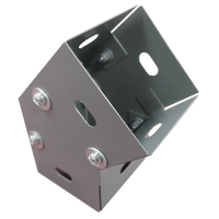 Derivación codo horizontal de 45 grados 65 X 65 mm, fabricado en lámina de acero al carbón