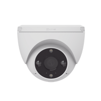 Domo IP 3 Megapíxel (2K) / Wi-Fi / Sirena y Estrobo /Audio de Dos Vías / Detección Humana y Vehiculo / Notificación Push / Audios Personalizables / Ranura Para Memoria hasta 512GB / Uso en Exterior IP67