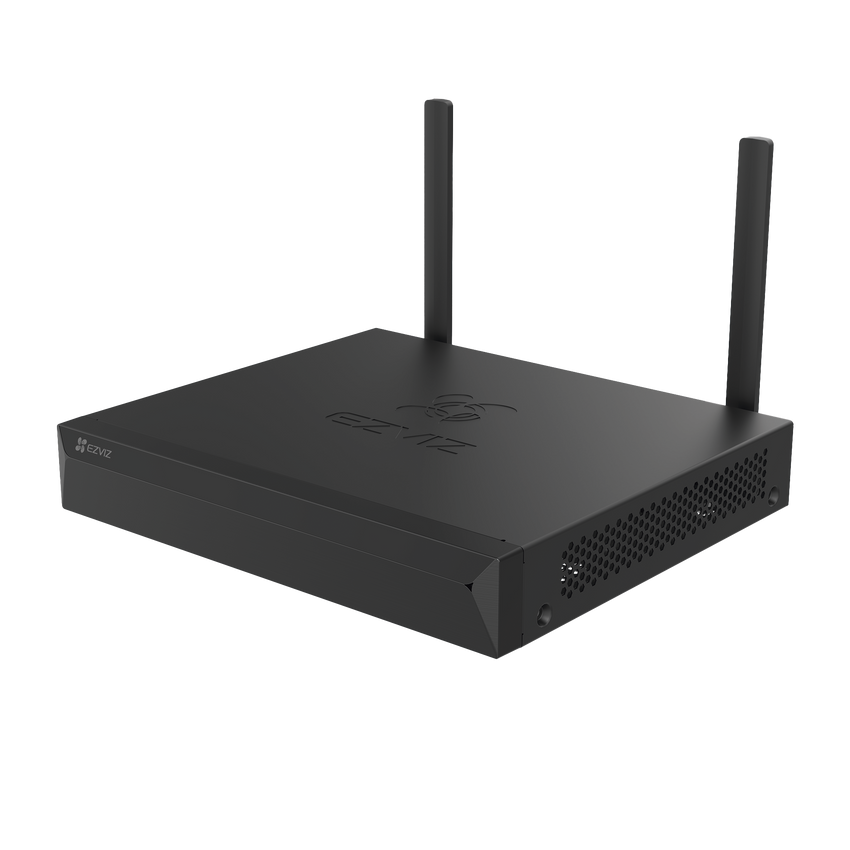 NVR Inalámbrico 8 canales / Admite Cámaras hasta 5 Megapixel (3K) / Salidas HDMI y VGA  / Tecnología H.265 / Almacenamiento Expandible hasta 8TB