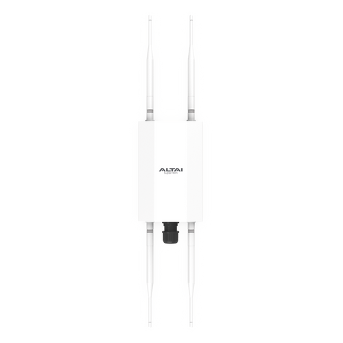 Punto de Acceso Súper WiFi 6 y PTMP para Exterior, Hasta 250 m de Cobertura, Doble Banda Simultanea, 574 Mbps en 2.4 GHz y 1.2 Gbps en 5GHz, 256 Usuarios Concurrentes  por Banda,  Administración en Nube Gratis con INSIGHTS