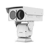 PTZ IP Punta de Poste / Lente Térmico 36 - 190 mm (640 X 512) / Lente Óptico 56X Zoom  /Exterior IP66 / 48 Vcc