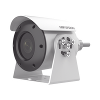 Bala IP 4 Megapixel / Antiexplosión / Lente 6 mm /  H.265+ / 30 mts IR / WDR 120 dB / PoE / IP68 / Entrada-Salida audio y alarma