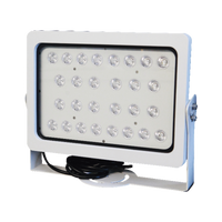 Lampara IR de Luz Estroboscópica / Luz LED Alta Potencia / 28 Lámparas LED / Cuerpo de Aleación de Aluminio / Vidrio Templado / IP66