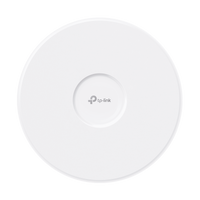 Punto de Acceso Omada / Wi-Fi 7 BE22000 MU-MIMO 4x4 / 2 Puertos 10 Gbps / Mesh Omada / Operaciones Multiencale (MLO) / Configuración por Controlador o Stand-Alone / Para Montaje en Techo/pared / Alimentación PoE++