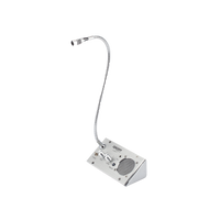 Sistema de Intercomunicación | Ideal para Ventanillas | Audio de voz de dos vías | 12V/1A 2W | Micrófono Interior + Micrófono Exterior