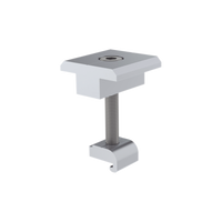 Sujetador intermedio anodizado 40mm