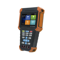 Tester de Video Profesional | Pantalla 4" Touch | Ideal para Cámaras IP/ HD (TVI, CVI, AHD y CVBS) | 4K | H.265/H.264 | PoE | WiFi | Cable Tester | Multímetro Digital | Todo en Uno para tu CCTV.