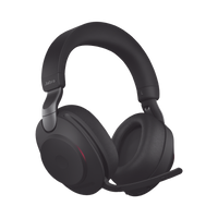 Jabra Evolve2 85, Auricular stereo versión UC con cancelación de ruido activa, dongle USB-A indicador de ocupado (Busylight)(28599-989-999)