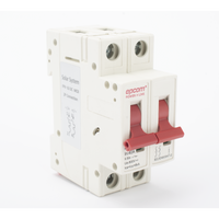 Protección Térmica/ Interruptor 2P, 40 A,  Corriente Directa  800 Vcc para Aplicación Fotovoltaica Montaje Riel DIN