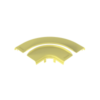 Tapa Opcional para Ángulo Recto de 90º Horizontal FRRA6X4LYL, Color Amarillo