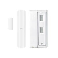 Sensor de Movimiento / Tipo Cortina / Ajuste de detección 2m o 5m / 100% Exterior / Inalámbrico / Incluye transmisor DS-PDMC-EG2-WB(B) para paneles AXPRO/ Proteja fachadas, puertas, ventanas, balcones y mas!