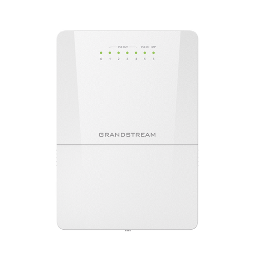 Switch PoE Lite administrable para exteriores de 6 puertos (5GE+1SFP) / Clasificación IP66 a prueba de polvo y agua