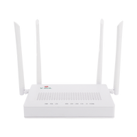 ONU Dual G/EPON con Wi-Fi AC de doble banda, 1 puerto SC/UPC + 2 puertos LAN Gigabit + 1 puerto FXS