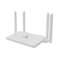 Router Inalámbrico/ WiFi 6 / 4 puertos LAN Gigabit/ Soporta Mesh / Diseño Compacto