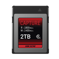 Memoria CFexpress tipo B / Clase 10 de 2 TB  / Especializada para Cámaras de Fotografía y Video  / 1800 MB/s Lectura / 1600 MB/s Escritura
