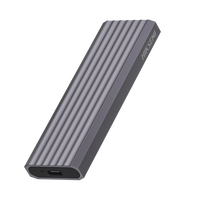 Carcasa para SSD M.2 (Enclosure) / Conector USB-C / 10G de Trasmisión /  Disipación de Calor de Alta Eficiencia