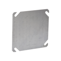 Tapa Cuadrada Ciega de 4".