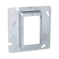 Sobretapa Cuadrada Galvanizada para Caja de 4 11-16" / Realce de 3/4".