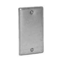 Tapa Ciega de 4" X 2" / Acero Galvanizado.