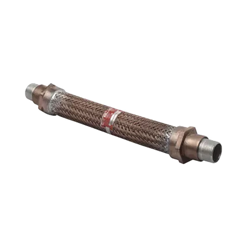 Cople Flexible con Trenzado de Bronce de 2" x 24".