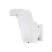 Detector de Movimiento PIR Antimascara / 100% Exterior /  Inalambrico (Alimentación) / Hasta 12 metros a 85°; de cobertura/ Instalación a 3 metros / Compatible con cualquier panel de alarma