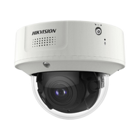 Domo IP 4 Megapixel / Lente Mot. 2.8 a 12 mm 2 / 40 mts IR EXIR / 2 Analiticos Simultaneos / DeepinView / 2 Micrófonos Integrados  / IP67 / IK10 / H.265+ / WDR 150 dB / Captura Facial / Búsqueda por Atributos /