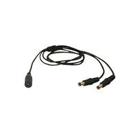 Cable con conector Jack hembra 3.5 mm con 2 salidas de Jack macho