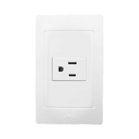 Contacto Sencillo de 127 V~60 HZ 15 A/ Color Blanco.