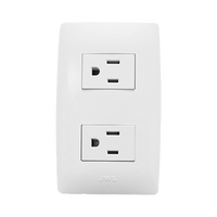 Contacto Dúplex de 127 V~60 HZ 15 A / Color Blanco.